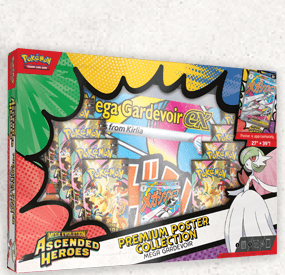 Coleção Premium com Pôster – Mega Gardevoir ex